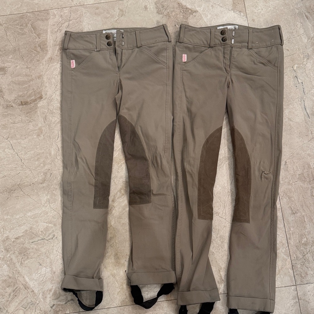 The Tailored Sportsman Kids Tan Riding Breeches